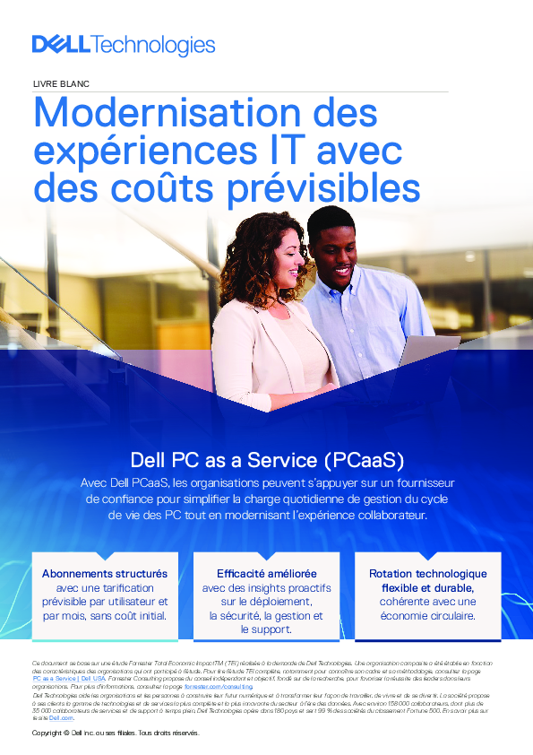 Modernisation des expériences IT avec des coûts prévisibles