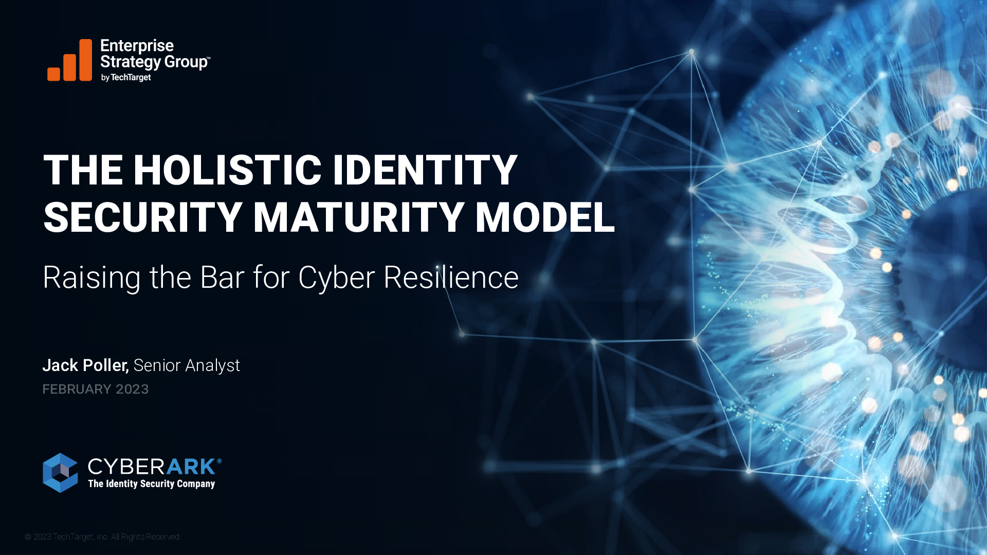 THE HOLISTIC IDENTITY SECURITY MATURITY MODEL