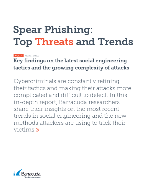 Spear Phishing: Top Threats and Trends
