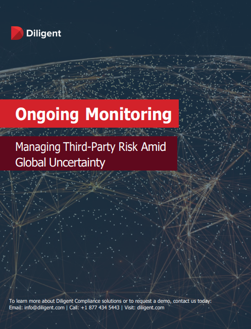 Managing Third-Party Risk Amid Global Uncertainty