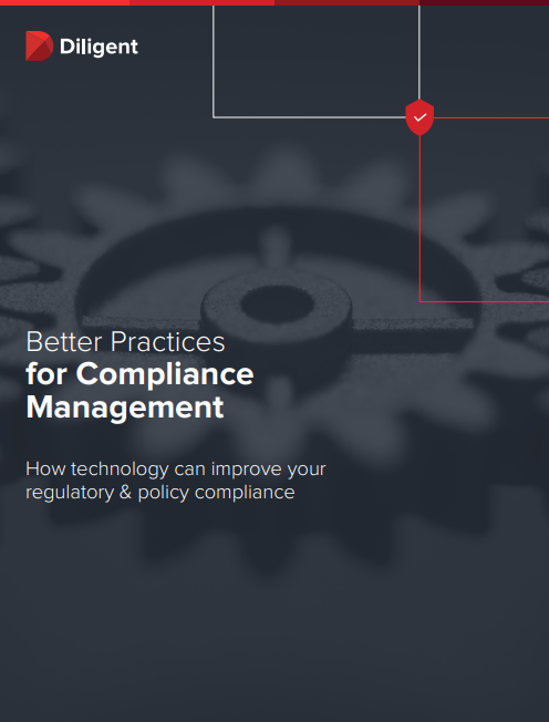 Better Practices for Compliance  Management