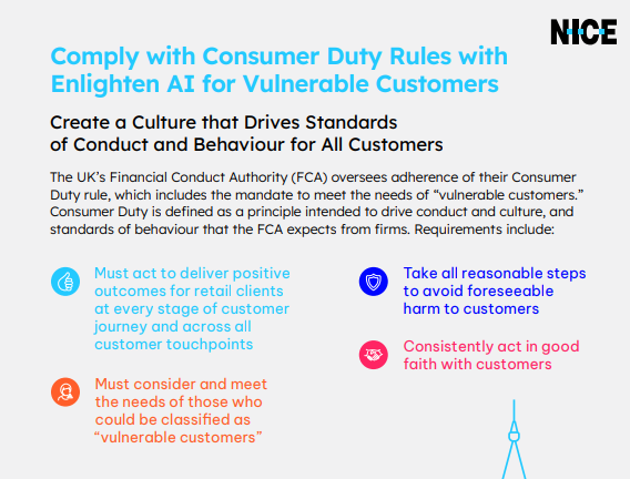 Comply with Consumer Duty Rules with  Enlighten AI for Vulnerable Customers