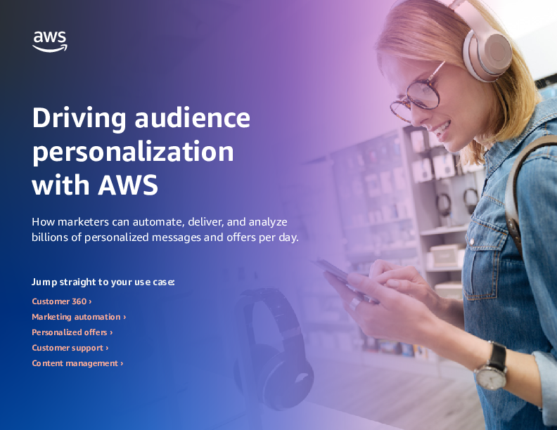 Automate personalization with AWS