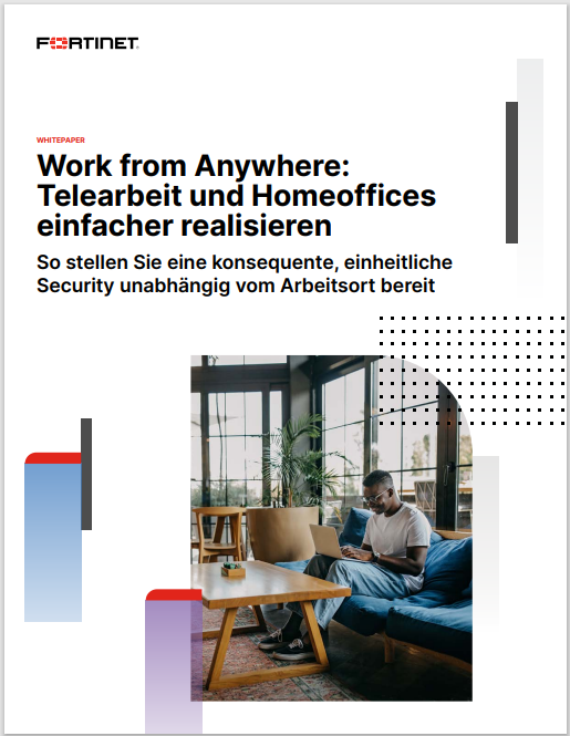 Work from Anywhere:  Telearbeit und Homeoffices  einfacher realisieren