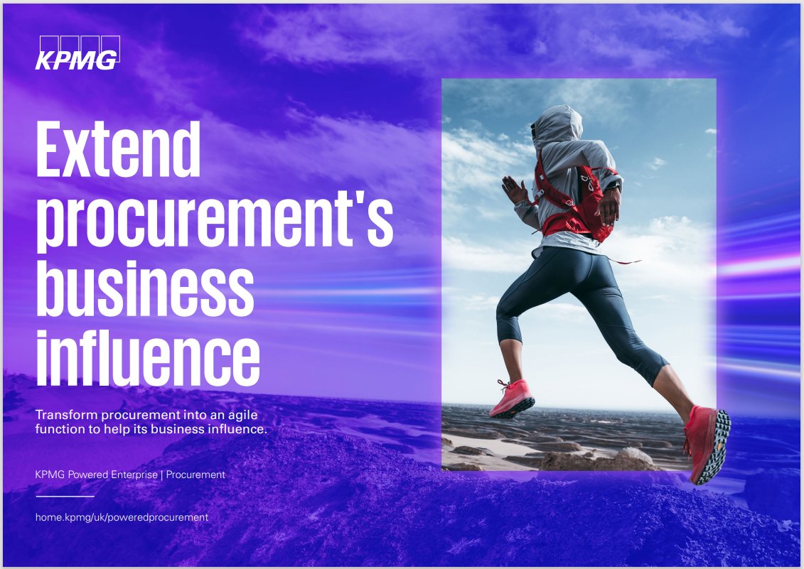Extend  procurement's  business  influence