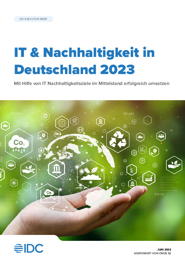 IT & Nachhaltigkeit in Deutschland 2023