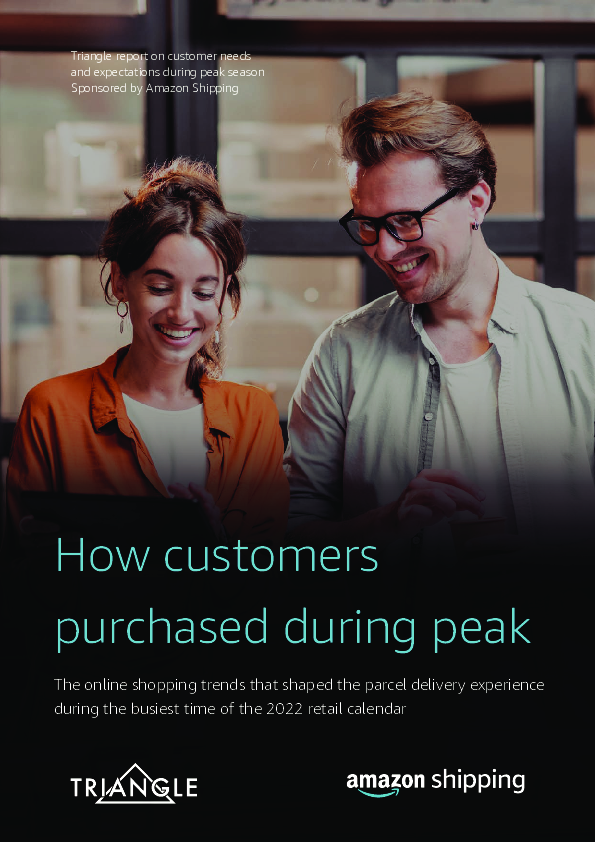 Preparing for Peak. Learn more about how customers purchased during one of retail's busiest seasons in 2022. Get access to latest Amazon Shipping’s report.