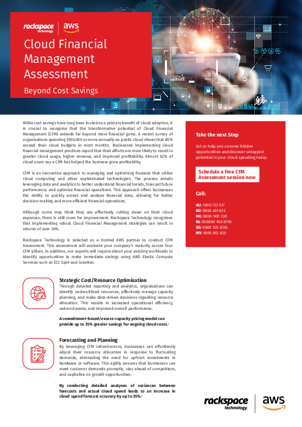 Cloud Financial Management Assessment Beyond Cost Savings