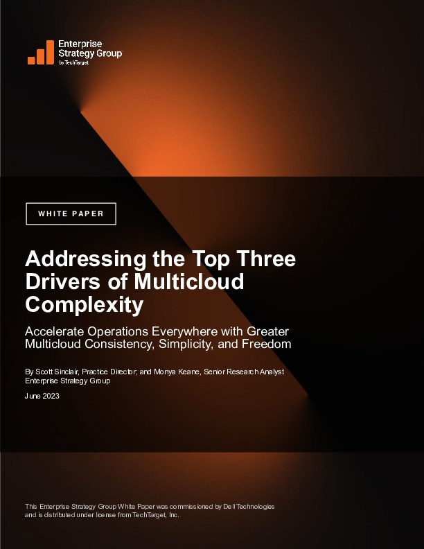 Addressing the Top Three Drivers of Multicloud Complexity