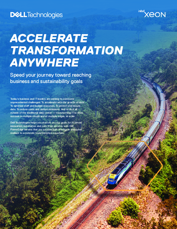 ACCELERATE TRANSFORMATION ANYWHERE