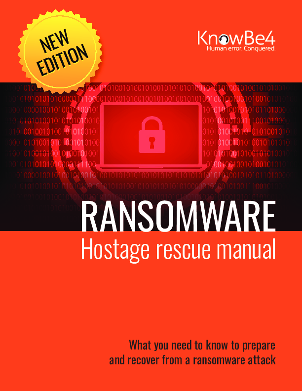 RANSOMWARE Hostage rescue manual