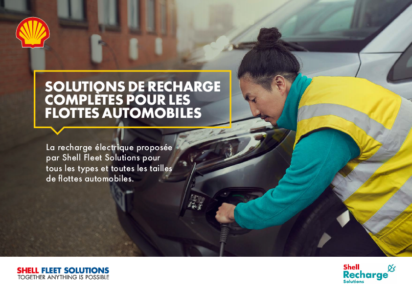 SOLUTIONS DE RECHARGE COMPLÈTES POUR LES FLOTTES AUTOMOBILES