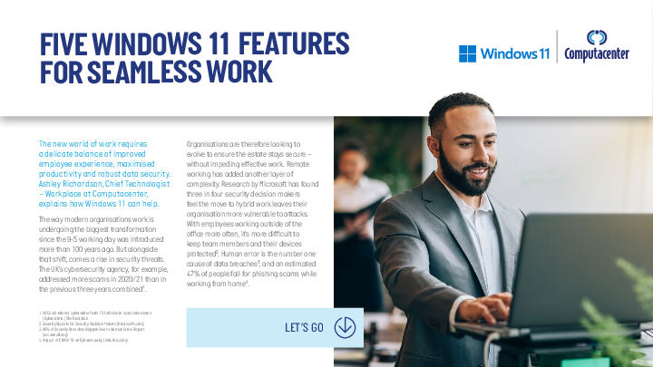 Five Windows 11 Features For Seamless Work