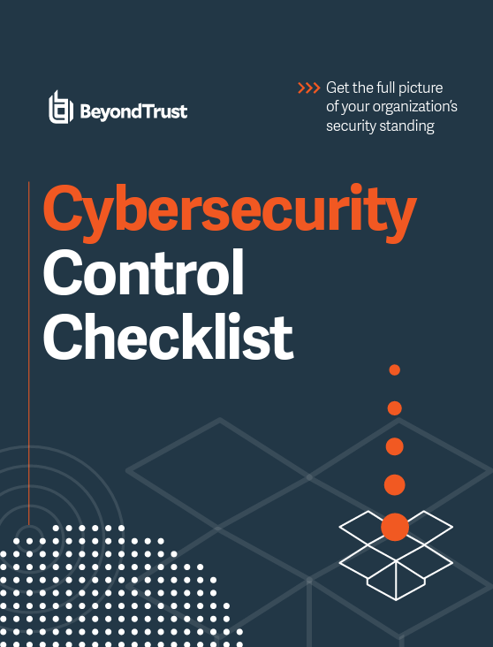 Cybersecurity  Control Checklist