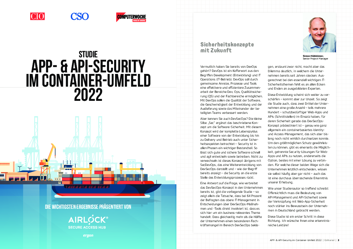 APP- & API-SECURITY IM CONTAINER-UMFELD 2022