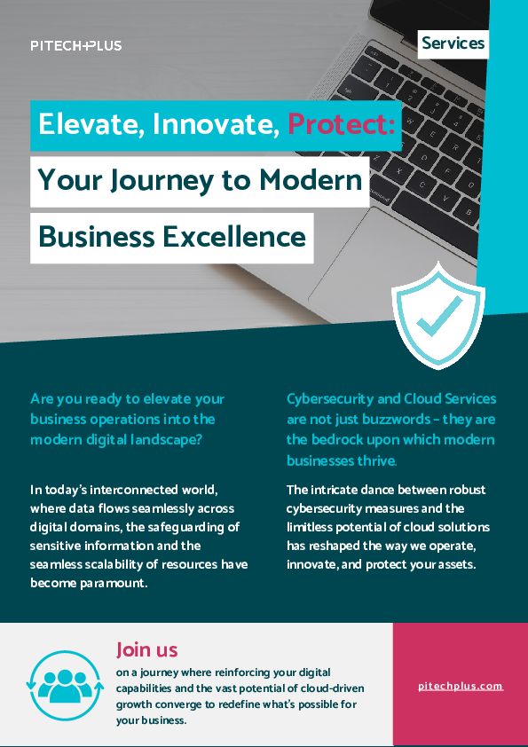 Elevate, Innovate, Protect: Your Journey to Modern Business Excellence