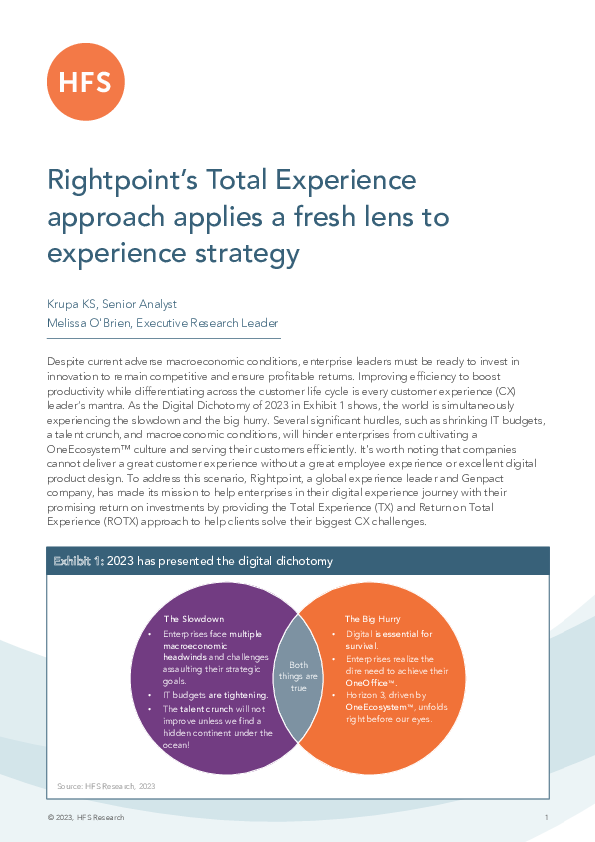 Rightpoint’s Total Experience approach applies a fresh lens to experience strategy