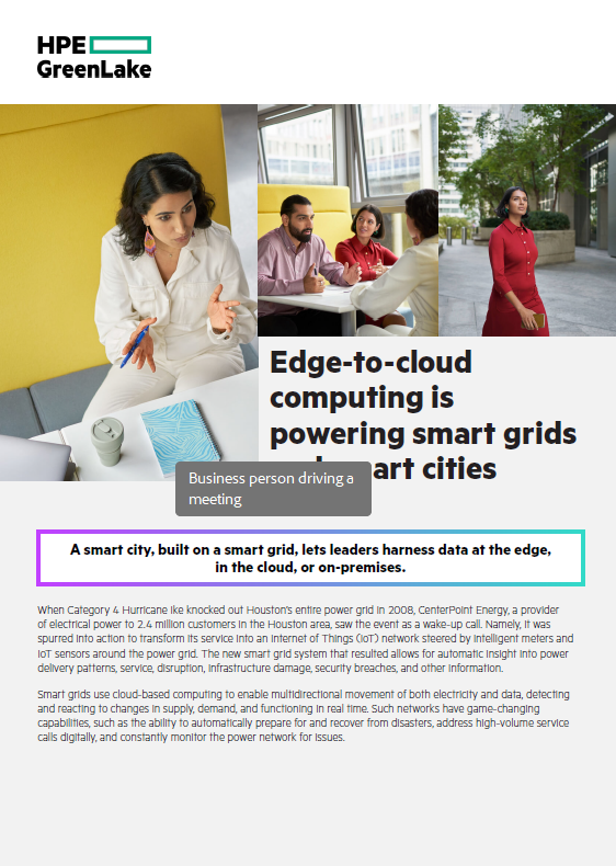 Edge-to-cloud computing is powering smart cities