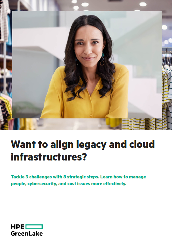 Want to align legacy and cloud infrastructures?