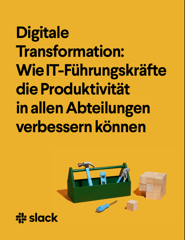 Digitale Transformation:  Wie IT-Führungskräfte die Produktivität in allen Abteilungen verbessern können