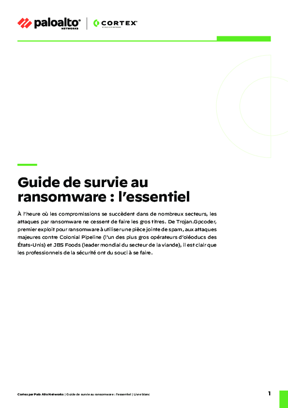 Pourquoi le ransomware n’est pas prêt de disparaître?