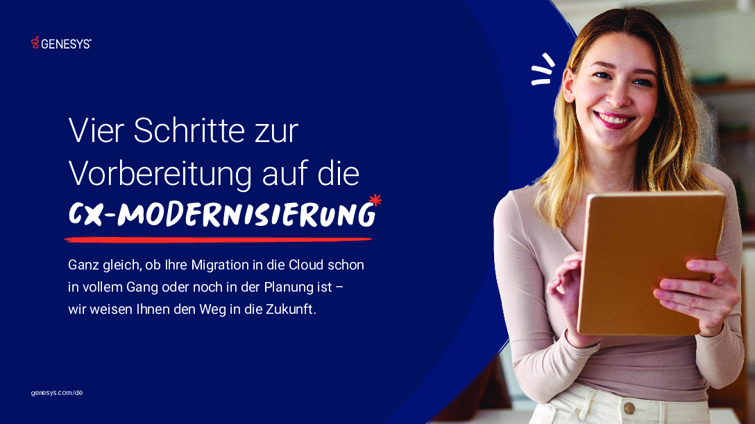 Die Zukunft Ihres Kundenservices: Vier Schritte zur erfolgreichen Cloud-Migration