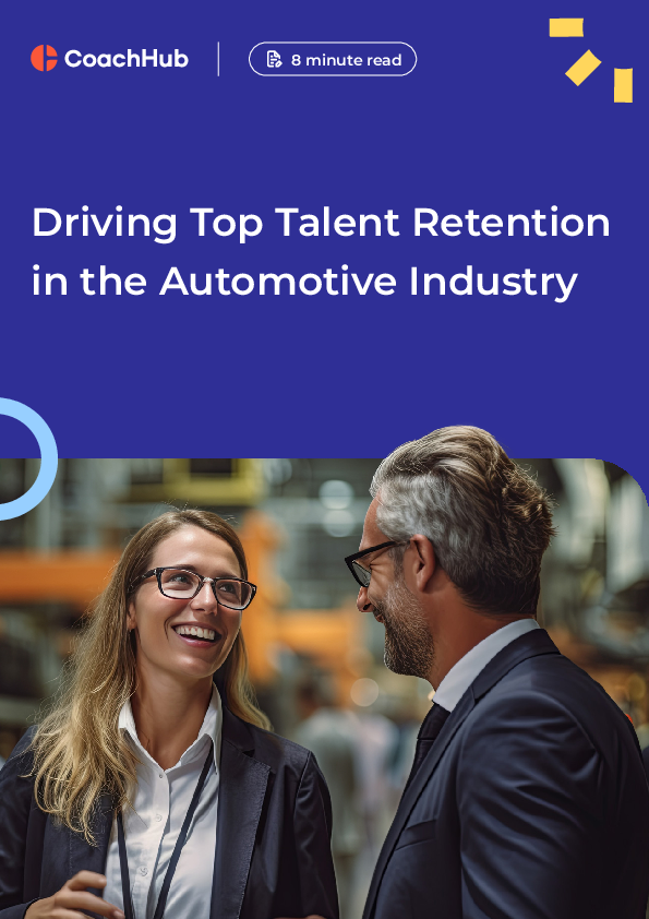 CoachHub E-book: Driving Top Talent Retention in the Automotive Industry