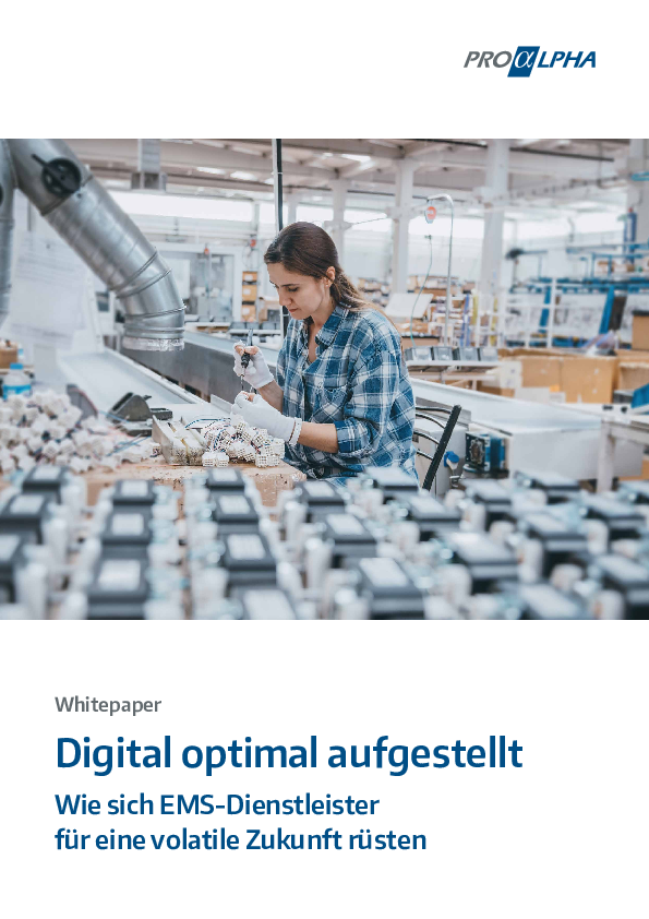 Digital optimal aufgestellt - wie sich EMS-Dienstleister für eine volatile Zukunft rüsten