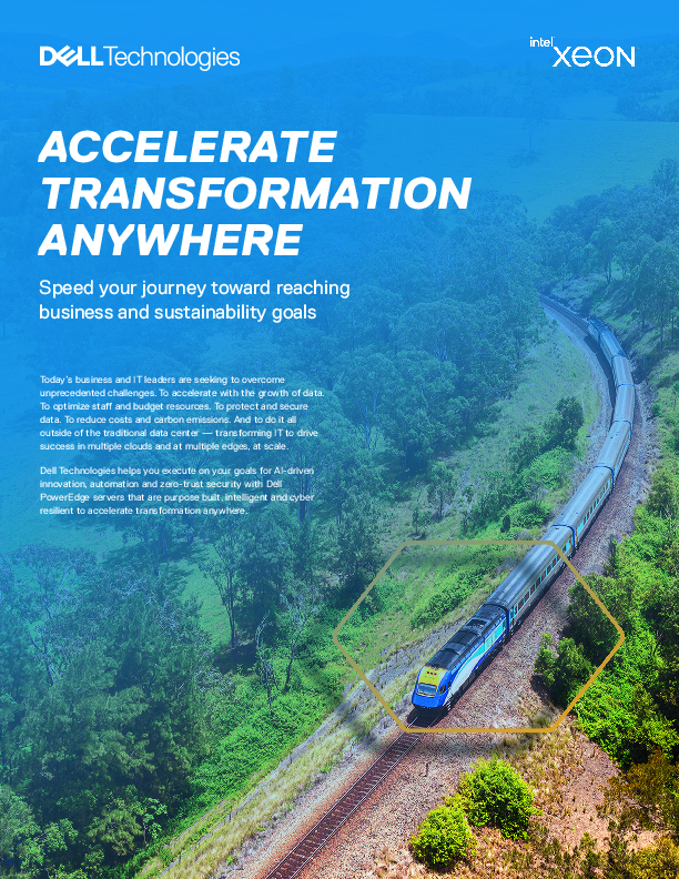 ACCELERATE TRANSFORMATION ANYWHERE