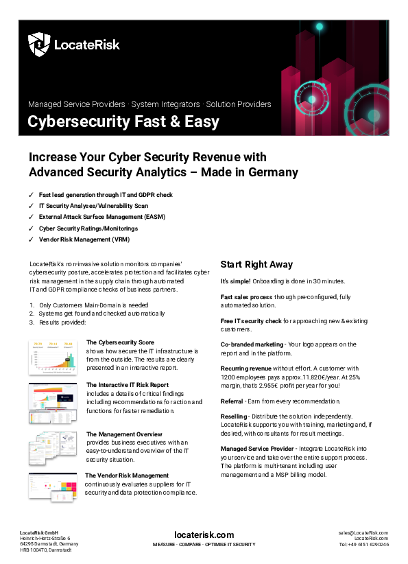 Boosting revenue with cyber security made easy