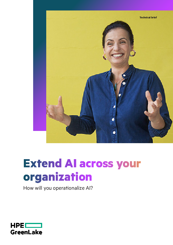 Extend AI across your organization