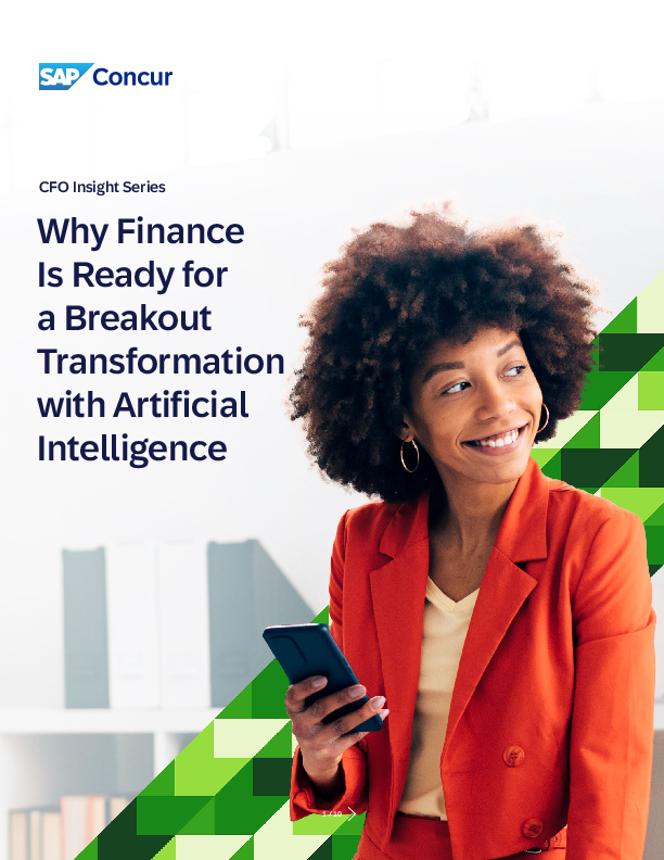 CFO Insights: Why Finance is Ready for a Breakout Transformation with Artificial Intelligence