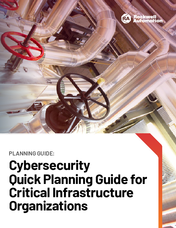 Cybersecurity Quick Planning Guide for Critical Infrastructure Organizations