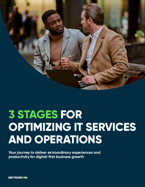 3 stages for optimising IT services and operations Enterprise