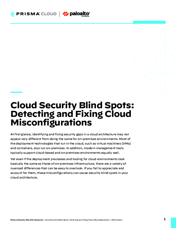 Cloud Security Blind Spots: Detecting and  Fixing Cloud Misconfigurations