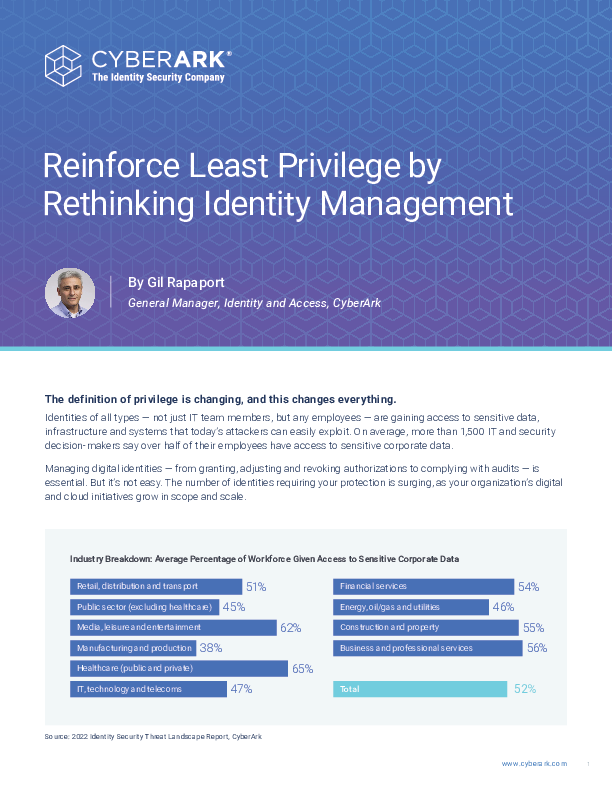 Why It's Time to Rethink Your Identity Management Approach