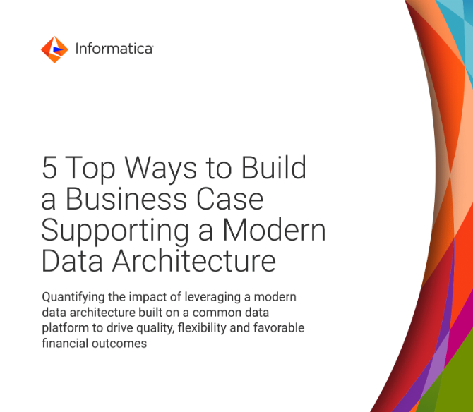 How to build a business case for modern data architectures