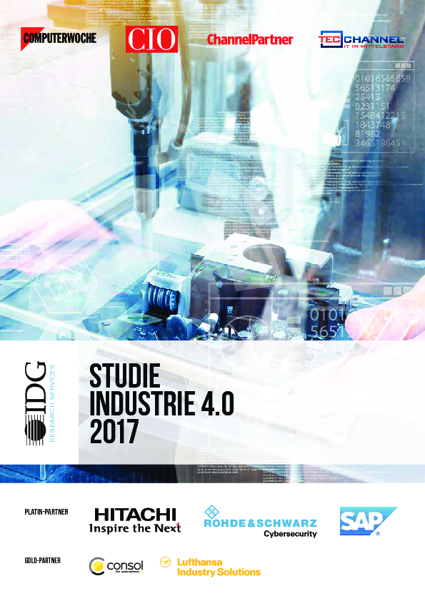 IDG-Studie – Studie zu Industrie 4.0