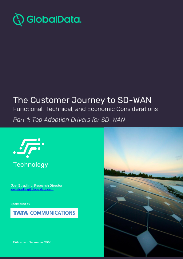 The Customer Journey to SD-WAN: Top Adoption Drivers for SD-WAN