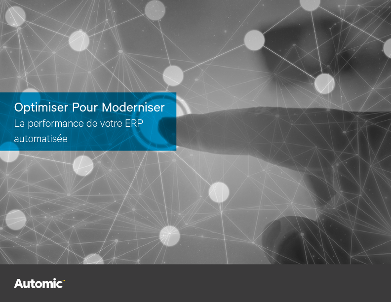 Optimiser Pour Moderniser : La performance de votre ERP automatisée