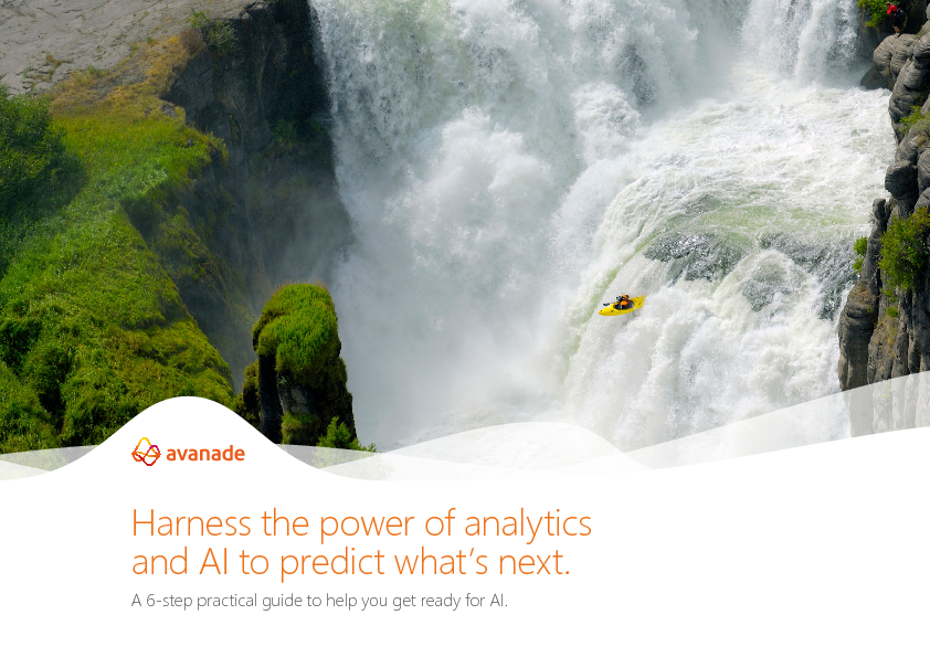 Harness the power of analytics and AI to predict what’s next