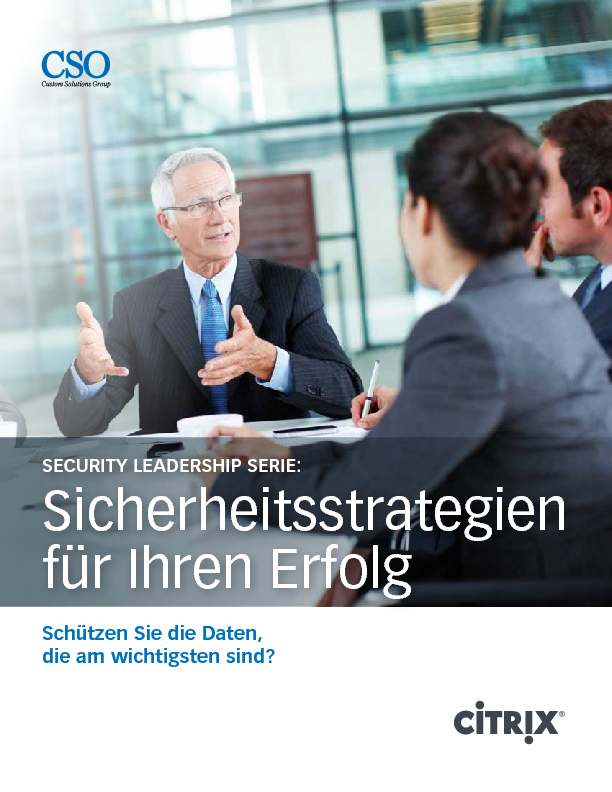 Security Leadership Serie: Sicherheitsstrategien für Ihren Erfolg