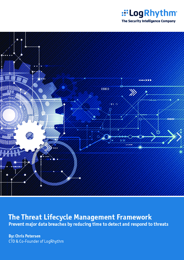 The Threat Lifecycle Management Framework