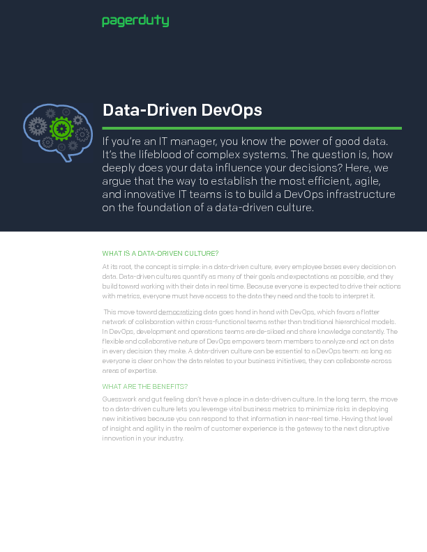 Data-Driven DevOps