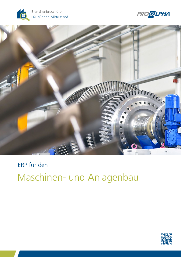 ERP für den Maschinen- und Anlagenbau