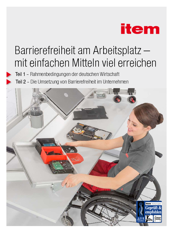 Barrierefreiheit am Arbeitsplatz — mit einfachen Mitteln viel erreichen