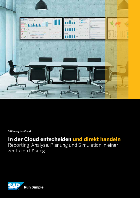 In der Cloud entscheiden und direkt handeln