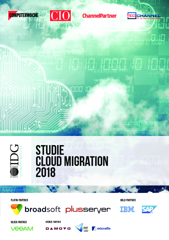 Studie Cloud Migration 2018