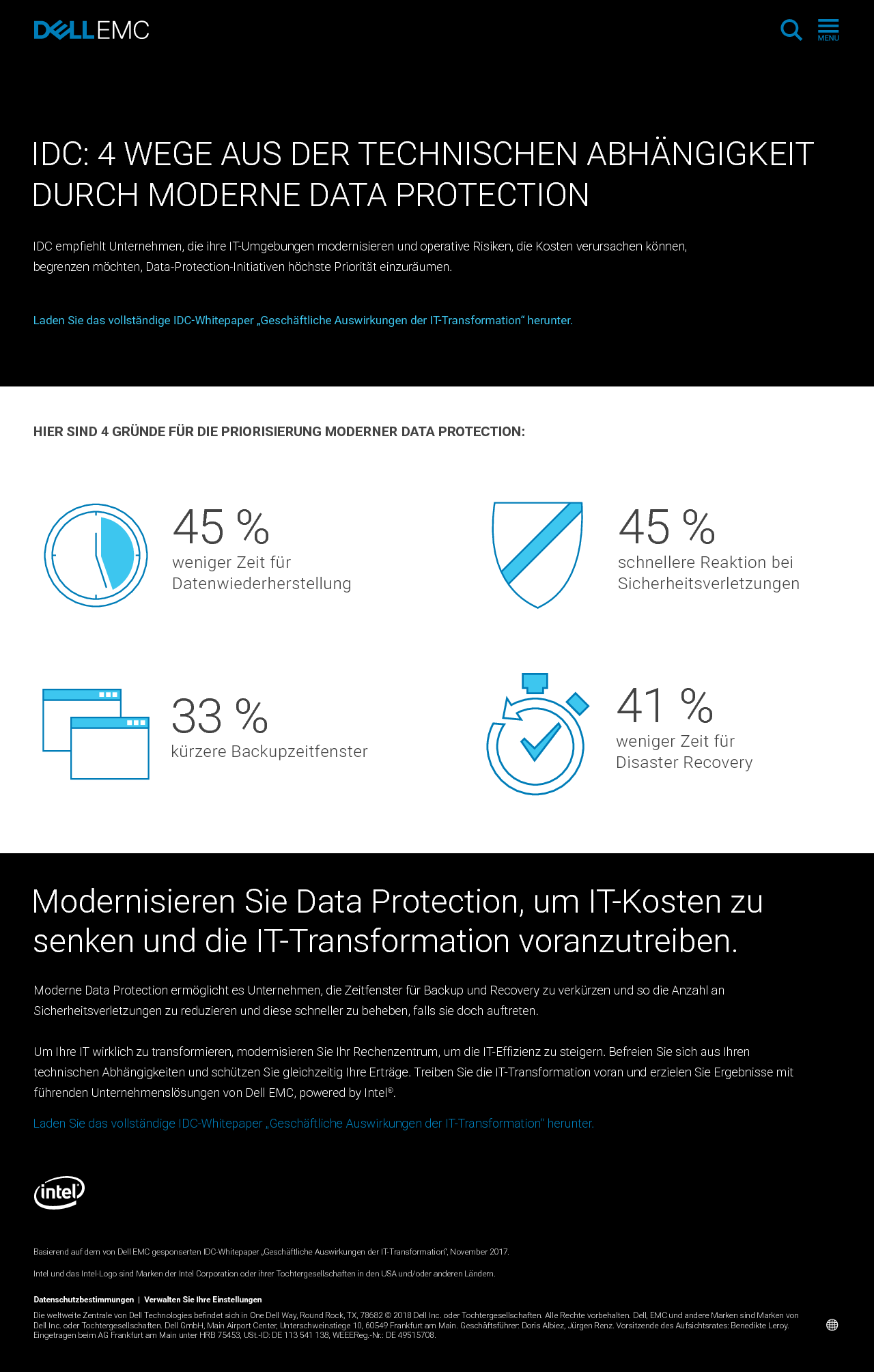 IDC: 4 Wege Aus Der Technischen Abhängigkeit Durch Moderne Data Protection