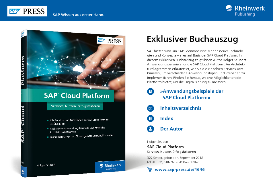 Exklusiver Buchauszug - SAP Cloud Plattform